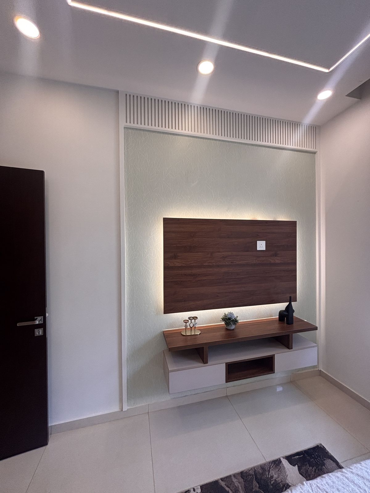 TV unit wood panel, Wood & Co. Interiors